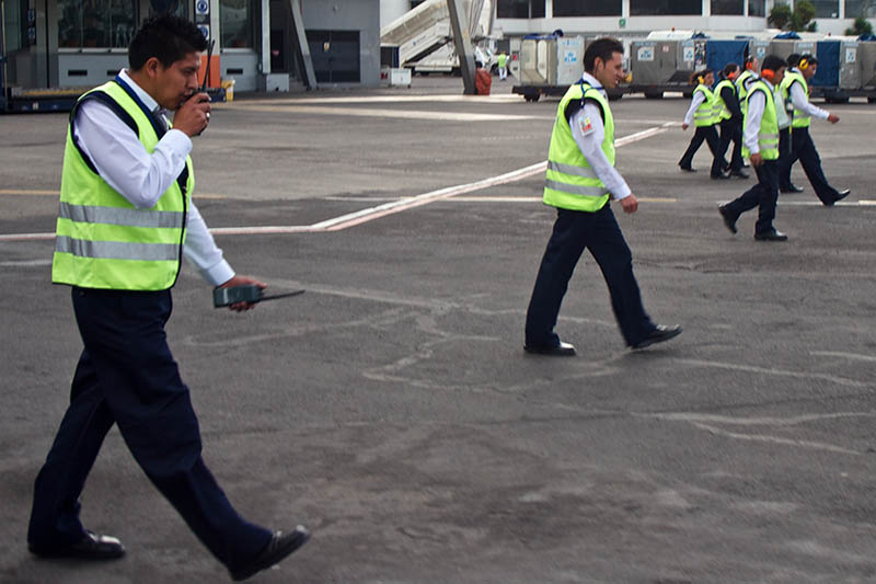 seguridad para aerolineas y aeropuertos Ecuador Talahasy